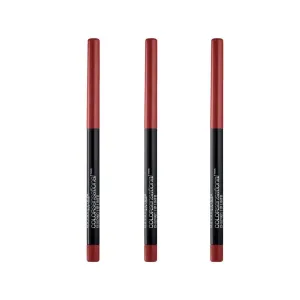 3x Maybelline Color Sensational Shaping Lip Liner Brick Red