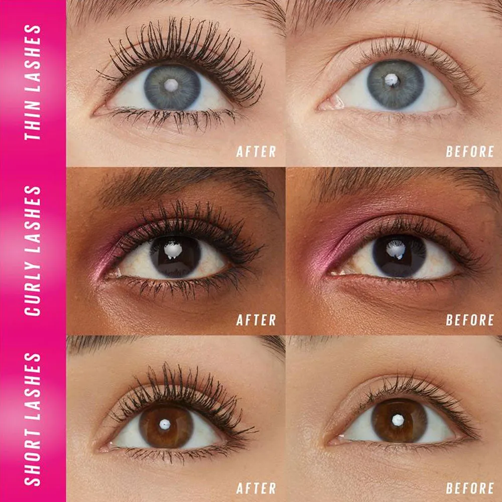 3x Maybelline Lash Sensational Fireworks Mascara Black