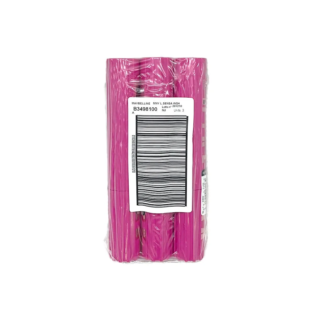 3x Maybelline Lash Sensational Fireworks Mascara Black