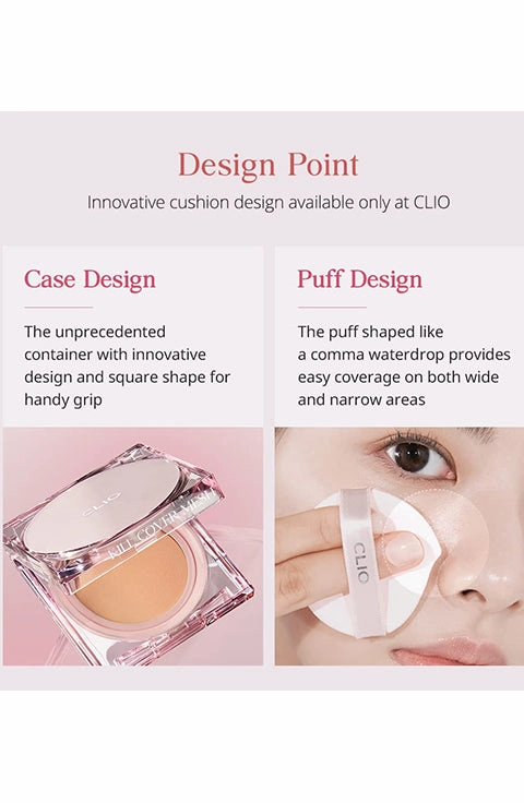 [CLIO] Kill Cover Mesh Glow Cushion (15g/0.53fl.oz   Refill)