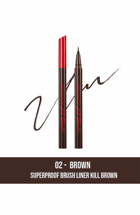 [CLIO] Superproof Brush Liner (0.55mL/0.03fl.oz)