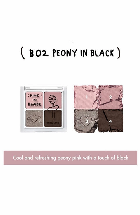 [rom&nd] Better Than Eyes INAPSQUARE Edition(7.4g/0.25fl.oz)- 3 Colors