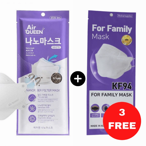 Air Queen Nano-Fiber Filter Mask