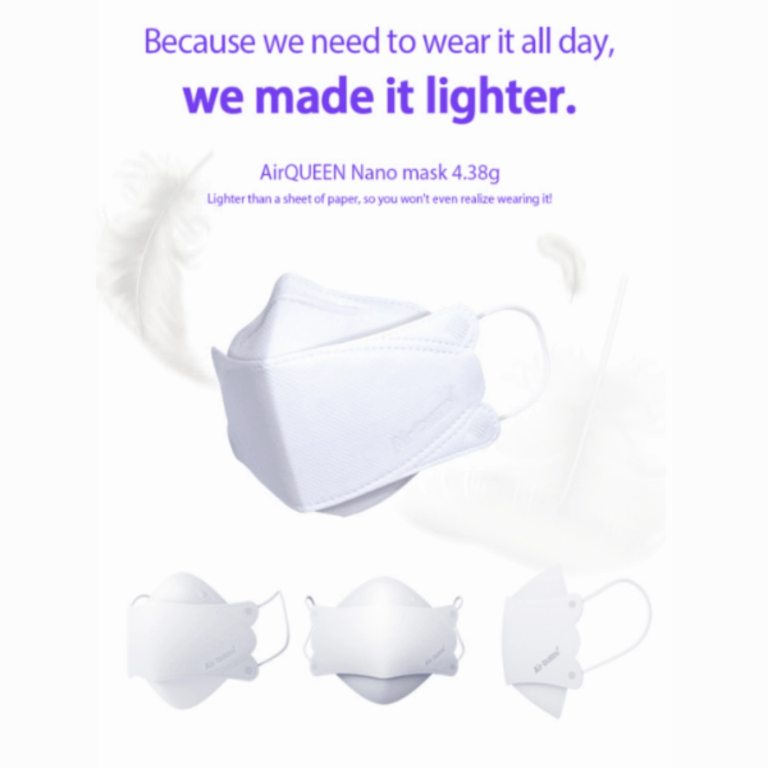 Air Queen Nano-Fiber Filter Mask