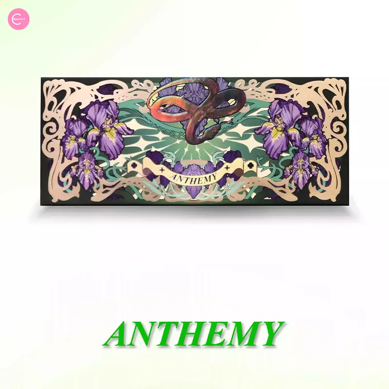 Anthemy "Serpent’s Emerald Gaze" – 10-Color Chameleon Eyeshadow Palette