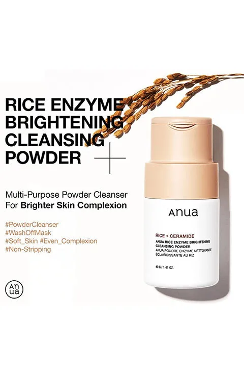 [Anua] Rice Enzyme Brightening Cleansing Powder (40g/1.41fl/oz)