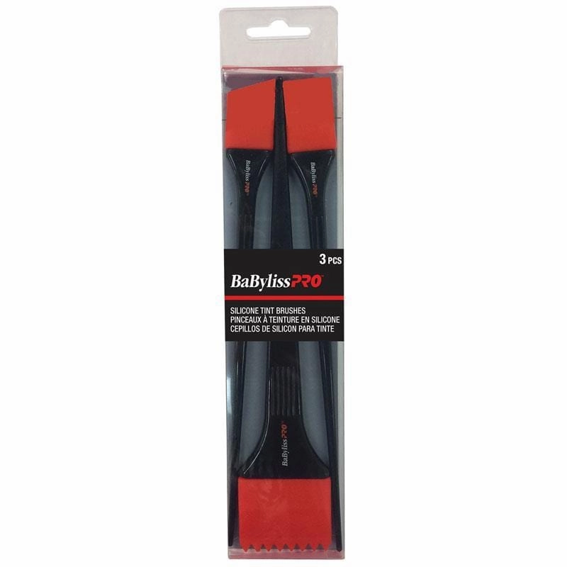 Babyliss Silicone Tint brushes 3 pieces