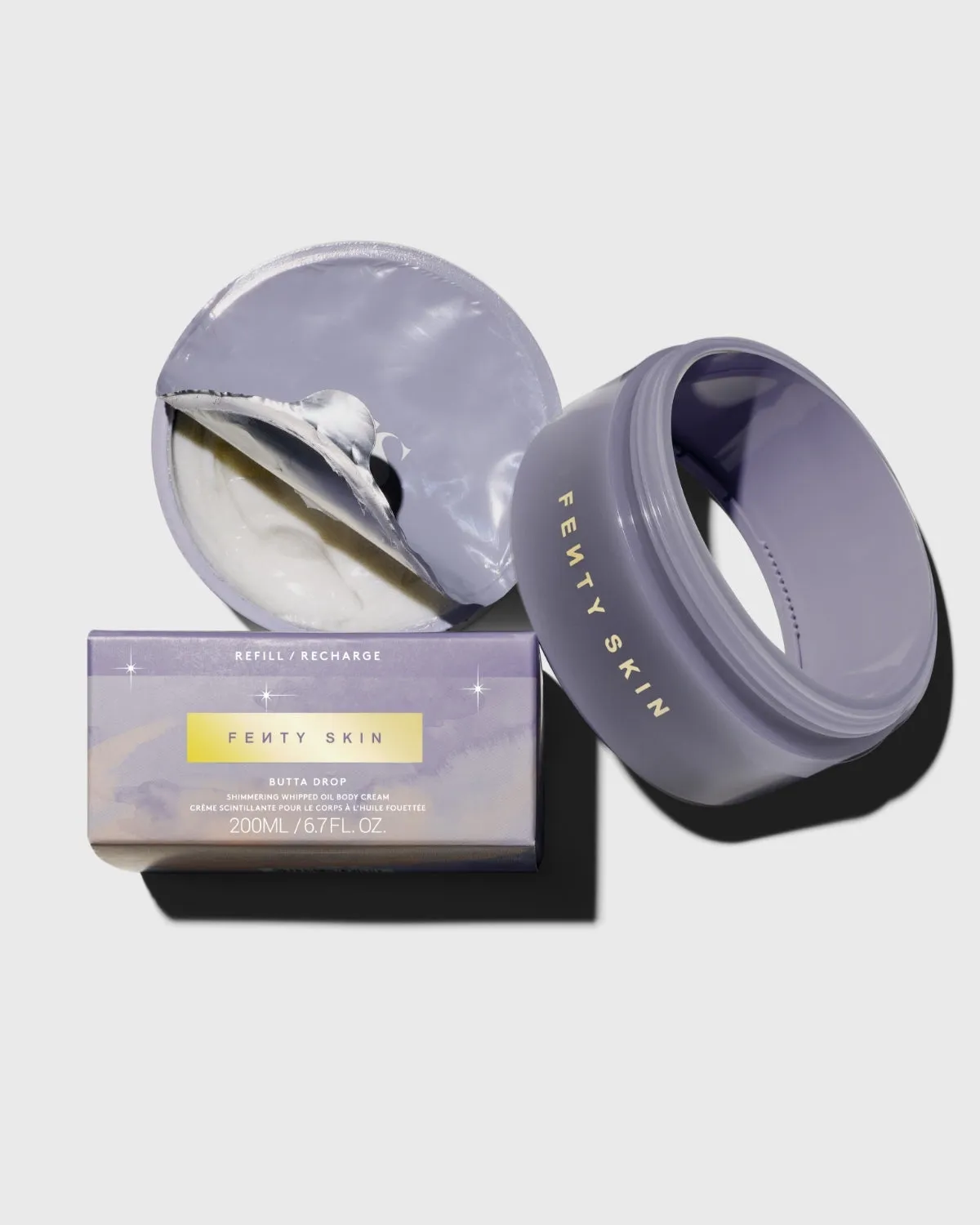Butta Drop Whipped Oil Body Cream with Tropical Oils   Shea Butter — Fenty Fresh Shimmering