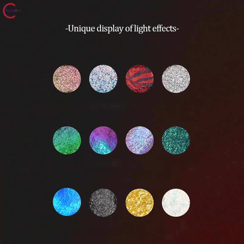 CHEERYEP (QIANYAN) 16-Color Natural Star Eye Shadow Palette - 06#Dear