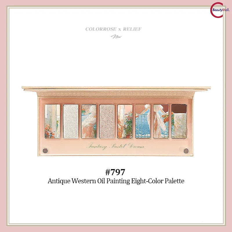 Colorrose Antique Artistry 8-Color Eyeshadow Palette