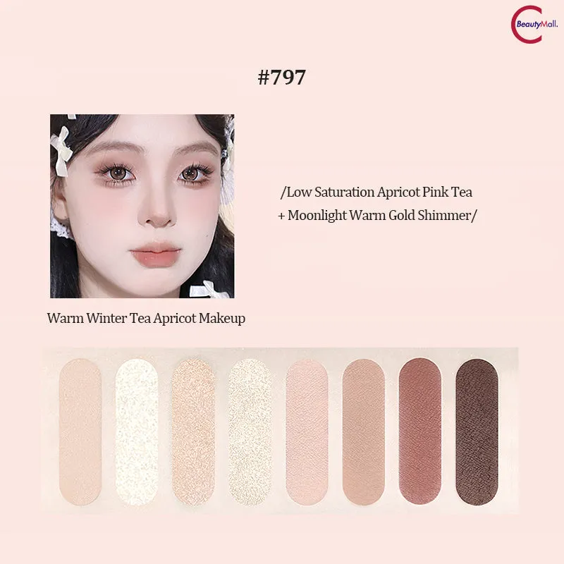 Colorrose Antique Artistry 8-Color Eyeshadow Palette