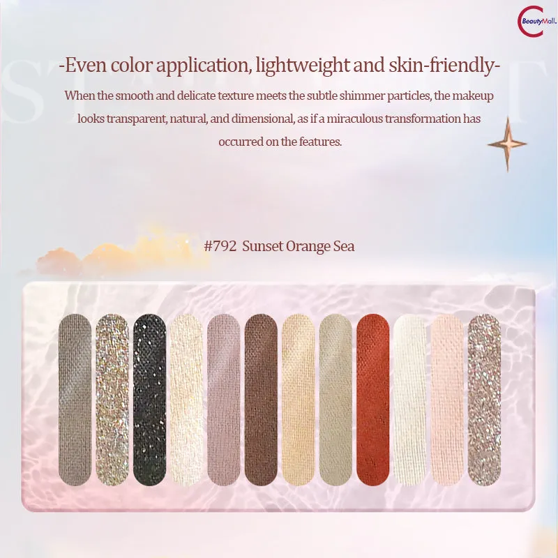 COLORROSE Water Ripple Series Eyeshadow Palette