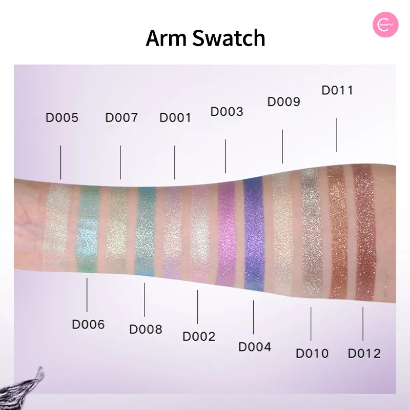 DE'LANCI Diamond Sparkle Custom Eyeshadow Palette