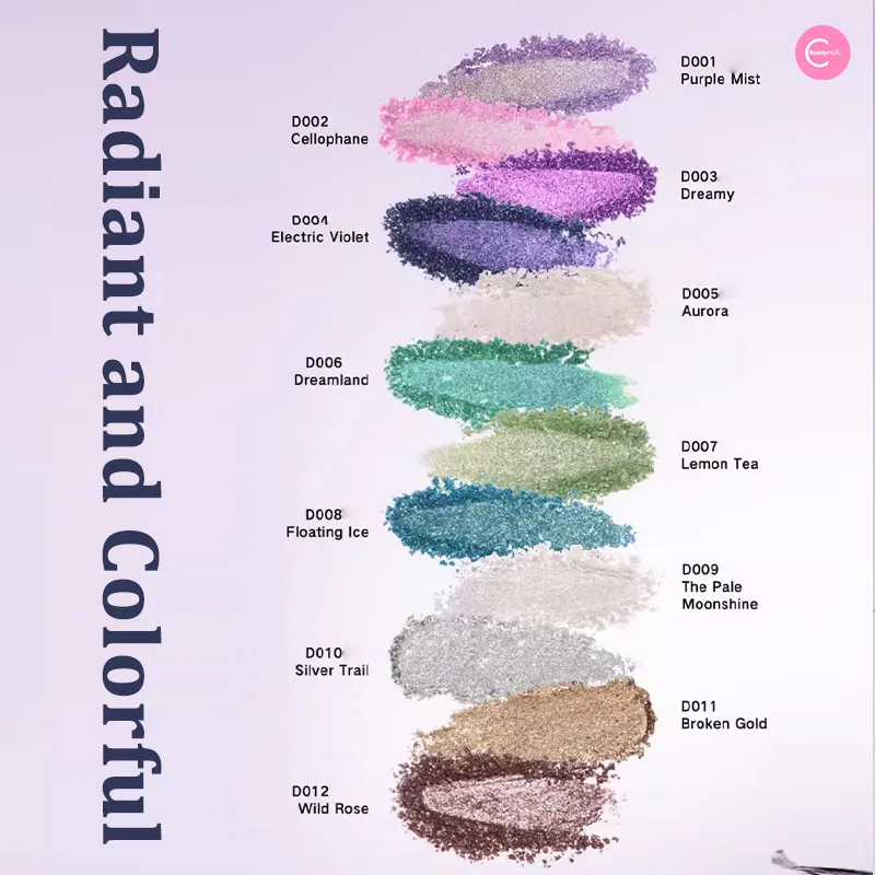 DE'LANCI Diamond Sparkle Custom Eyeshadow Palette