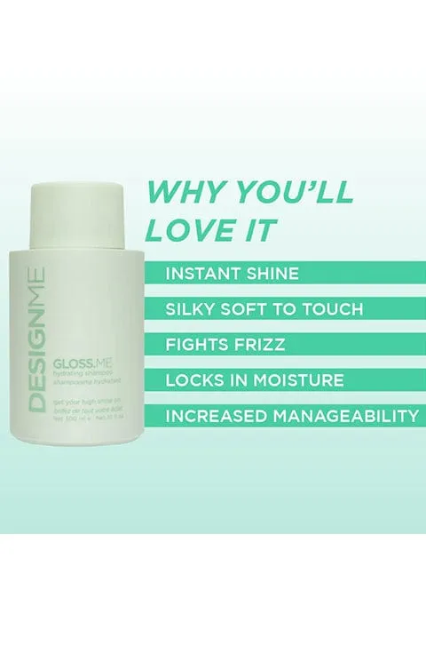 [DESIGNME] GLOSS.ME Hydrating Shampoo OR  Hydrating Conditioner(300Ml/10fl.oz)