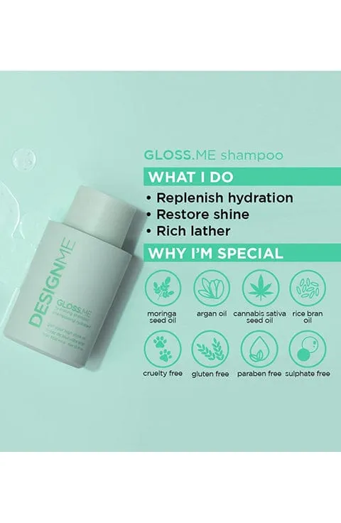 [DESIGNME] GLOSS.ME Hydrating Shampoo OR  Hydrating Conditioner(300Ml/10fl.oz)