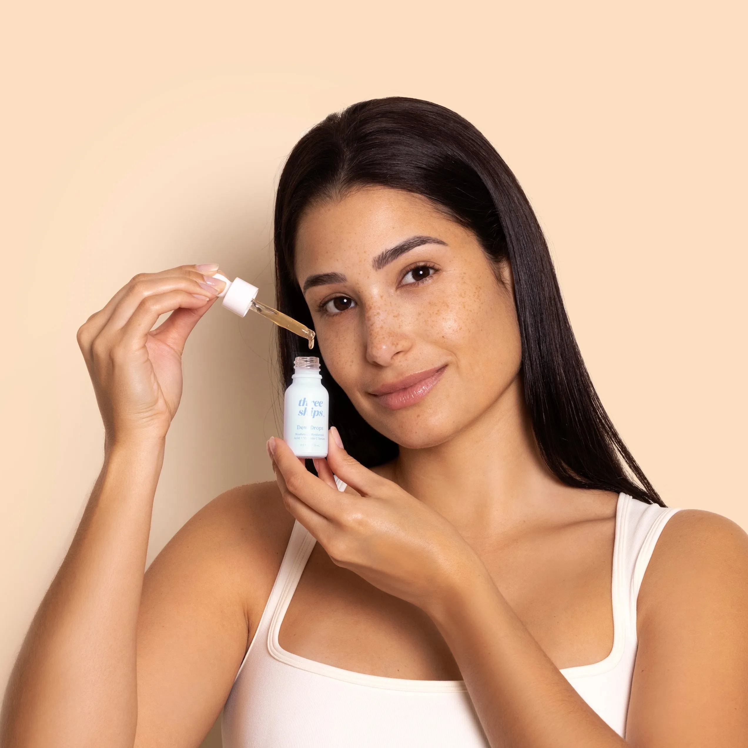 Dew Drops Mushroom Hyaluronic Acid   Vitamin C Serum