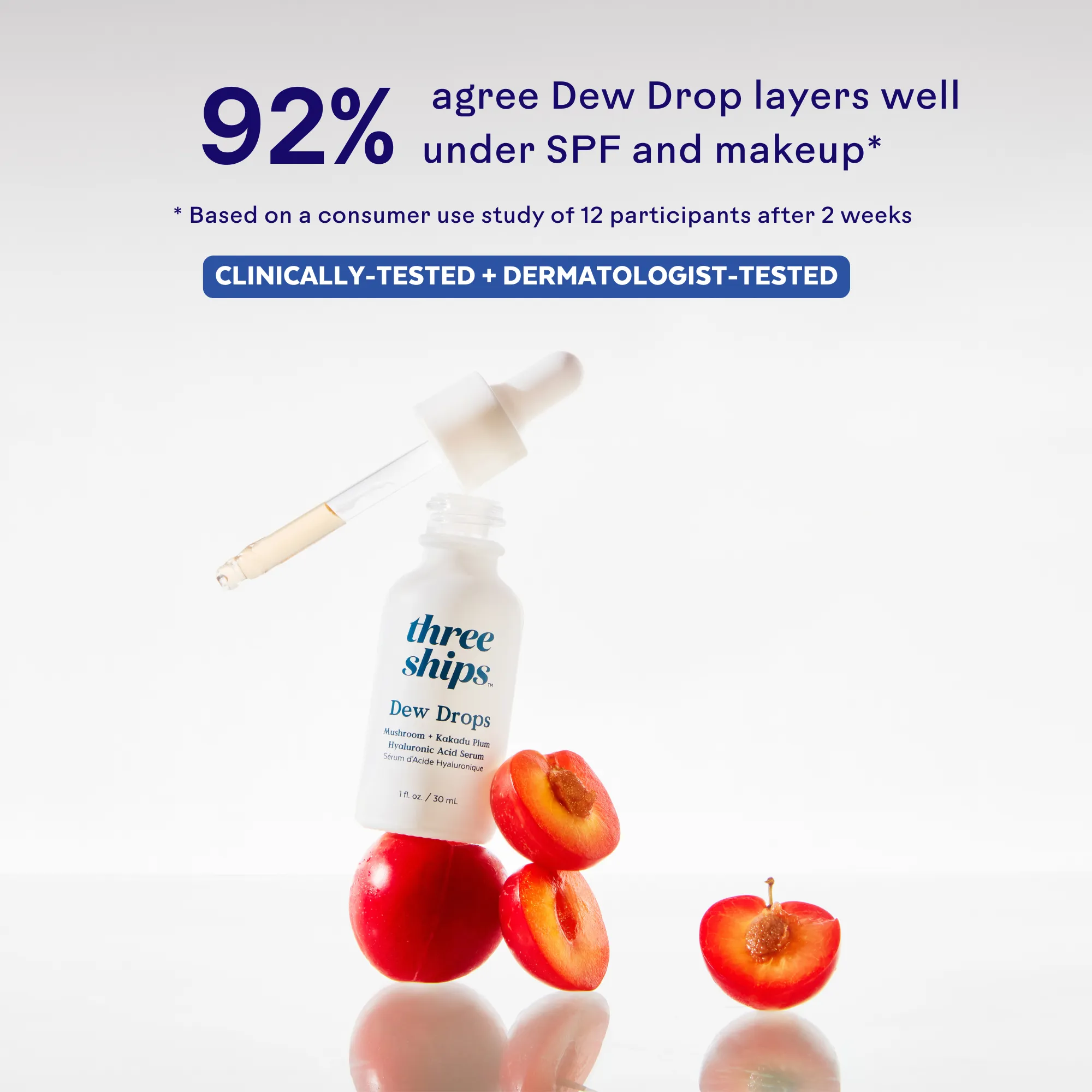 Dew Drops Mushroom   Kakadu Plum Hyaluronic Acid Serum