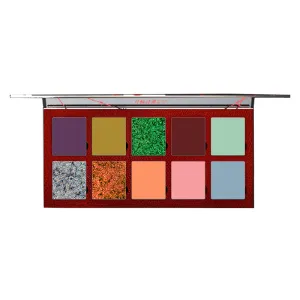 DRAMO X Laogu Collaboration Multiverse Eyeshadow Palette - 1408 Universe: Grotesque Nightmare