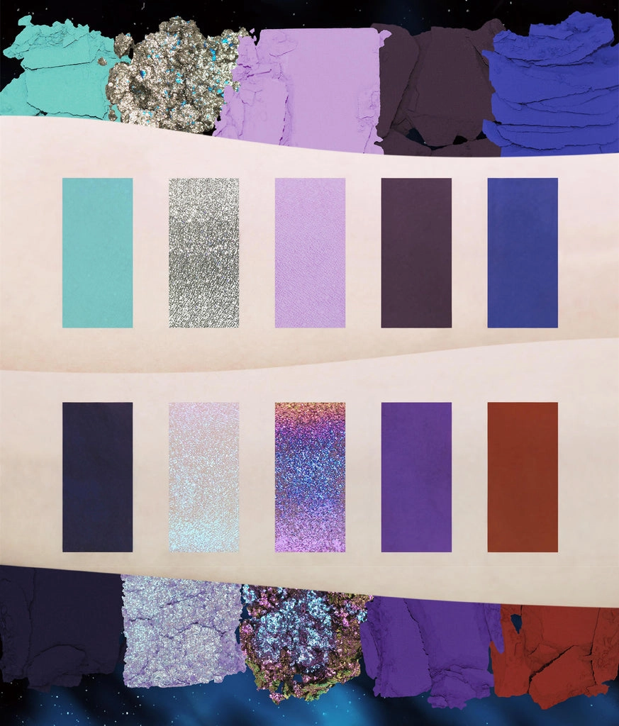 DRAMO Lunar Project "Initial" Series Eyeshadow Palette 007 - Starry Night