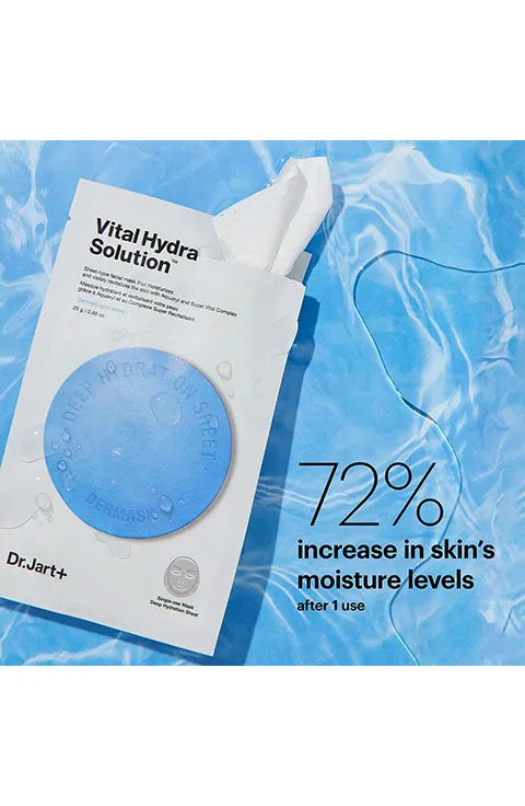 [Dr.Jart ] VITAL HYDRA SOLUTION Sheet Mask (1Pcs Or 1Box(5Pcs)