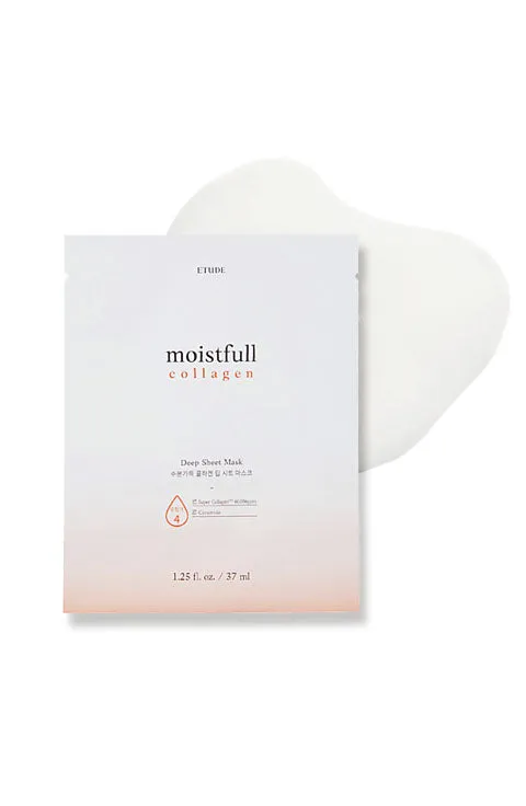 [ETUDE HOUSE] Moistfull Collagen Deep Sheet Mask (1Sheet)