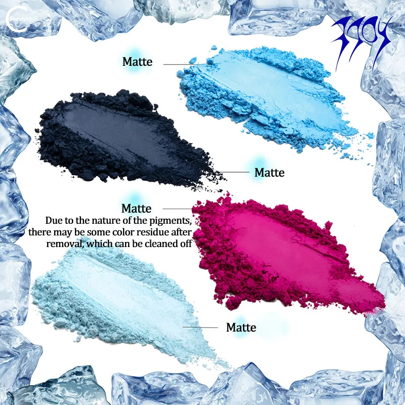 EXILEJOY Temperature-Change Eyeshadow Palette - #8℃ (Blue & Pink)