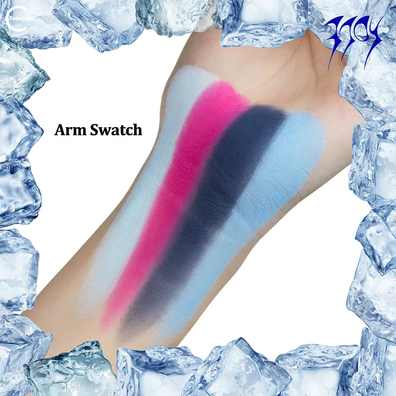 EXILEJOY Temperature-Change Eyeshadow Palette - #8℃ (Blue & Pink)