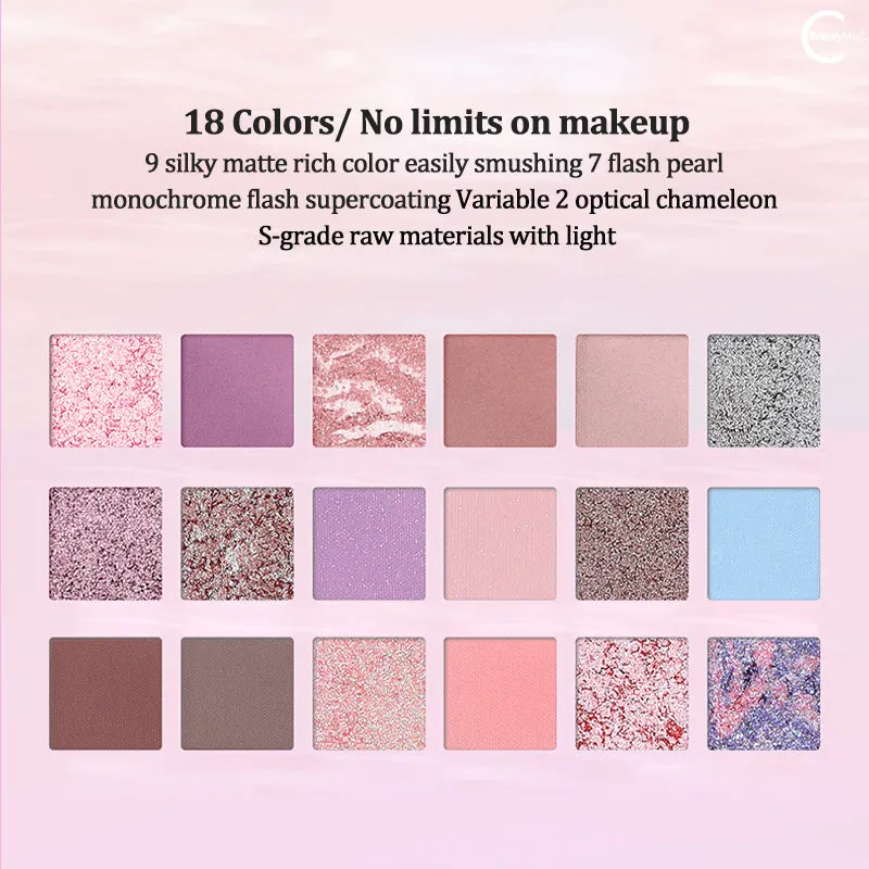 FEBBLE 18 Color Parrot Eyeshadow Palette