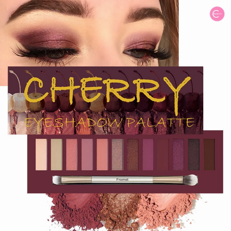 FROMST Subtle Glow 12-Color Eyeshadow Palette