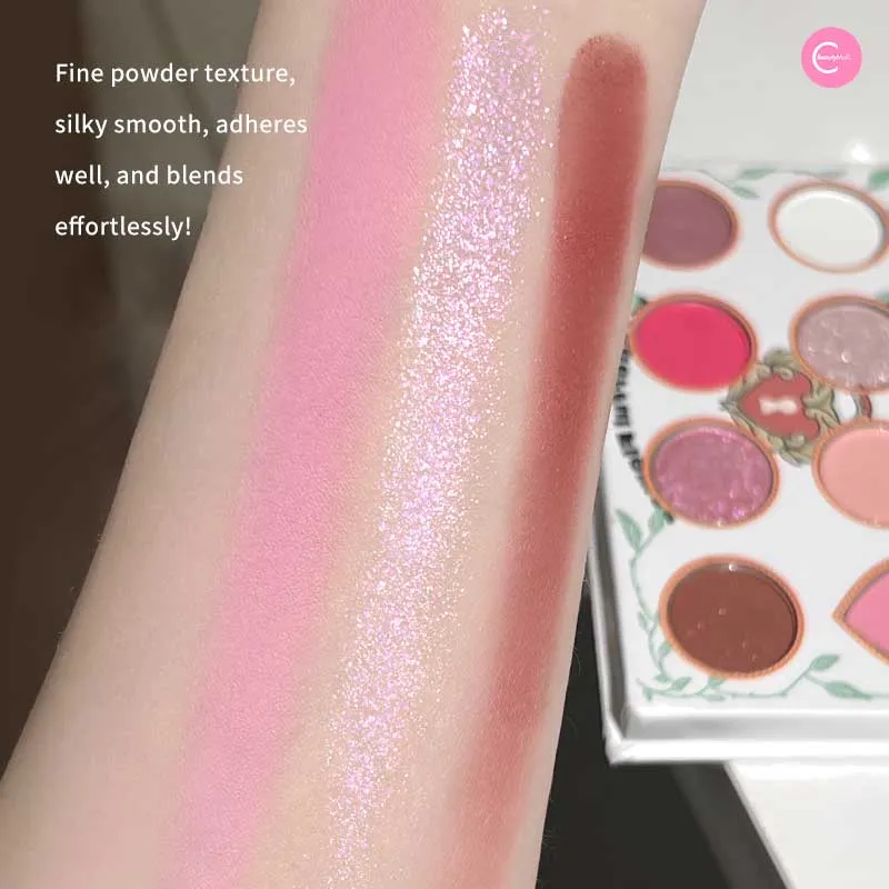 GELLA'S Enchanted Blossom 8-Color Eyeshadow Palette