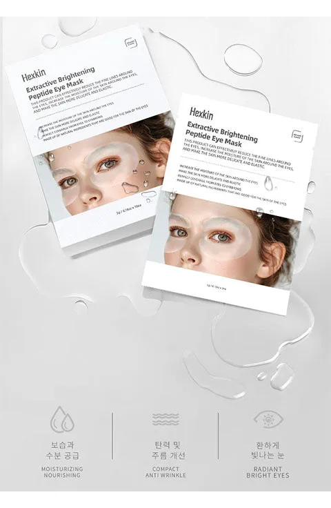 [HEXKIN] Extractive Brightening Peptide Eye Mask