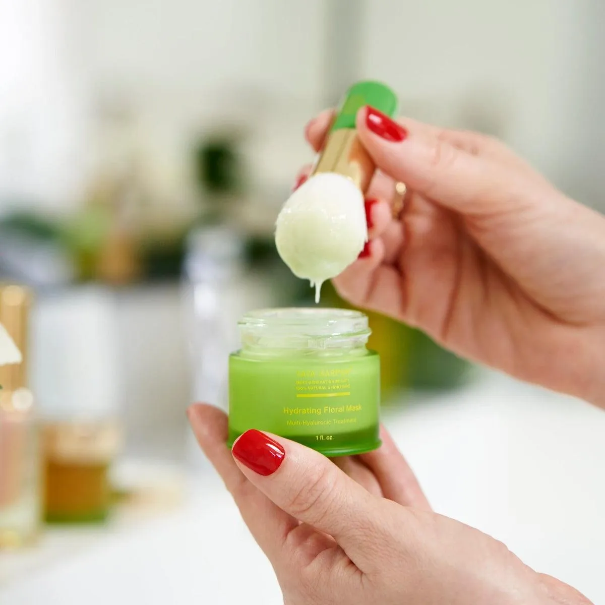 Hydrating Floral Mask