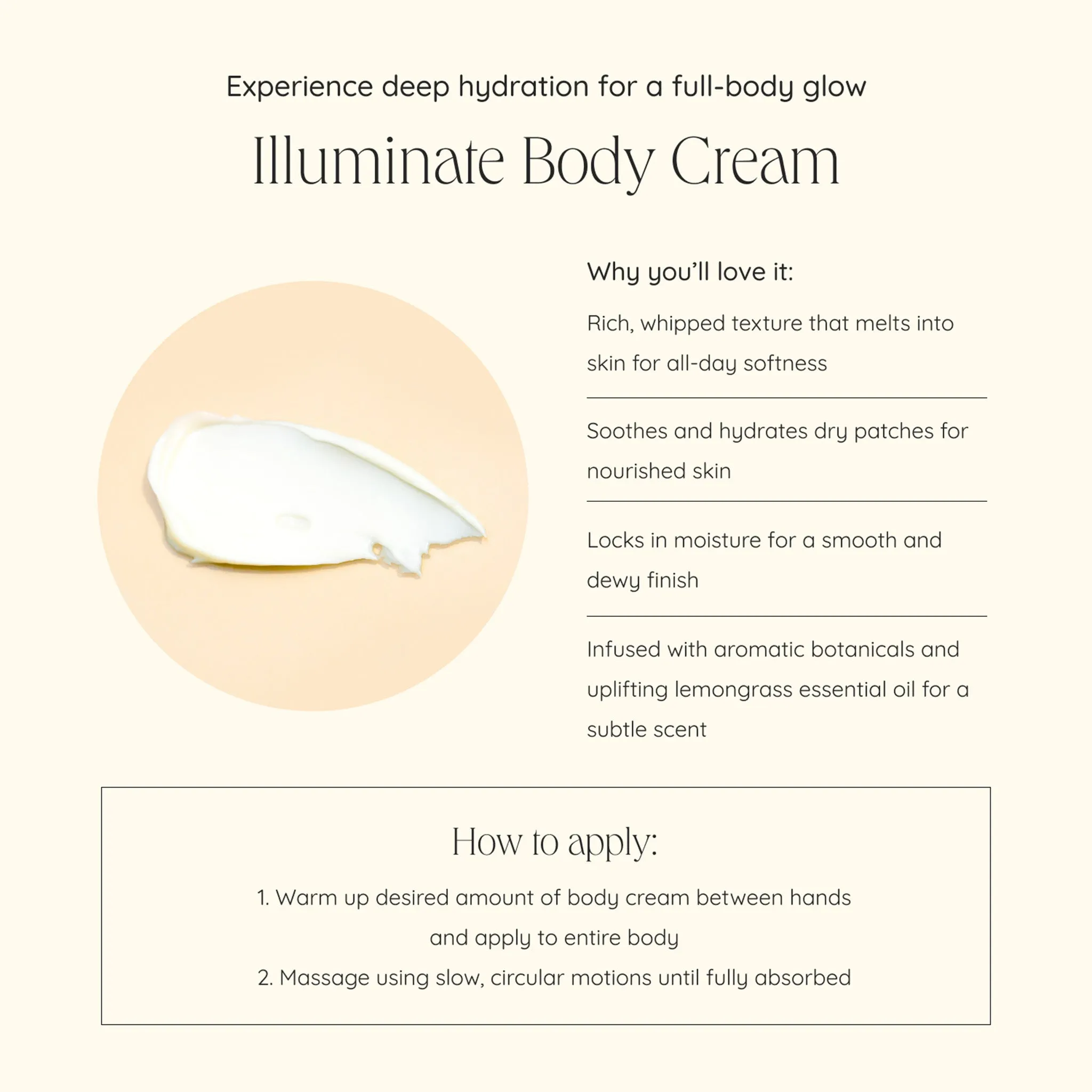 Illuminate Body Cream