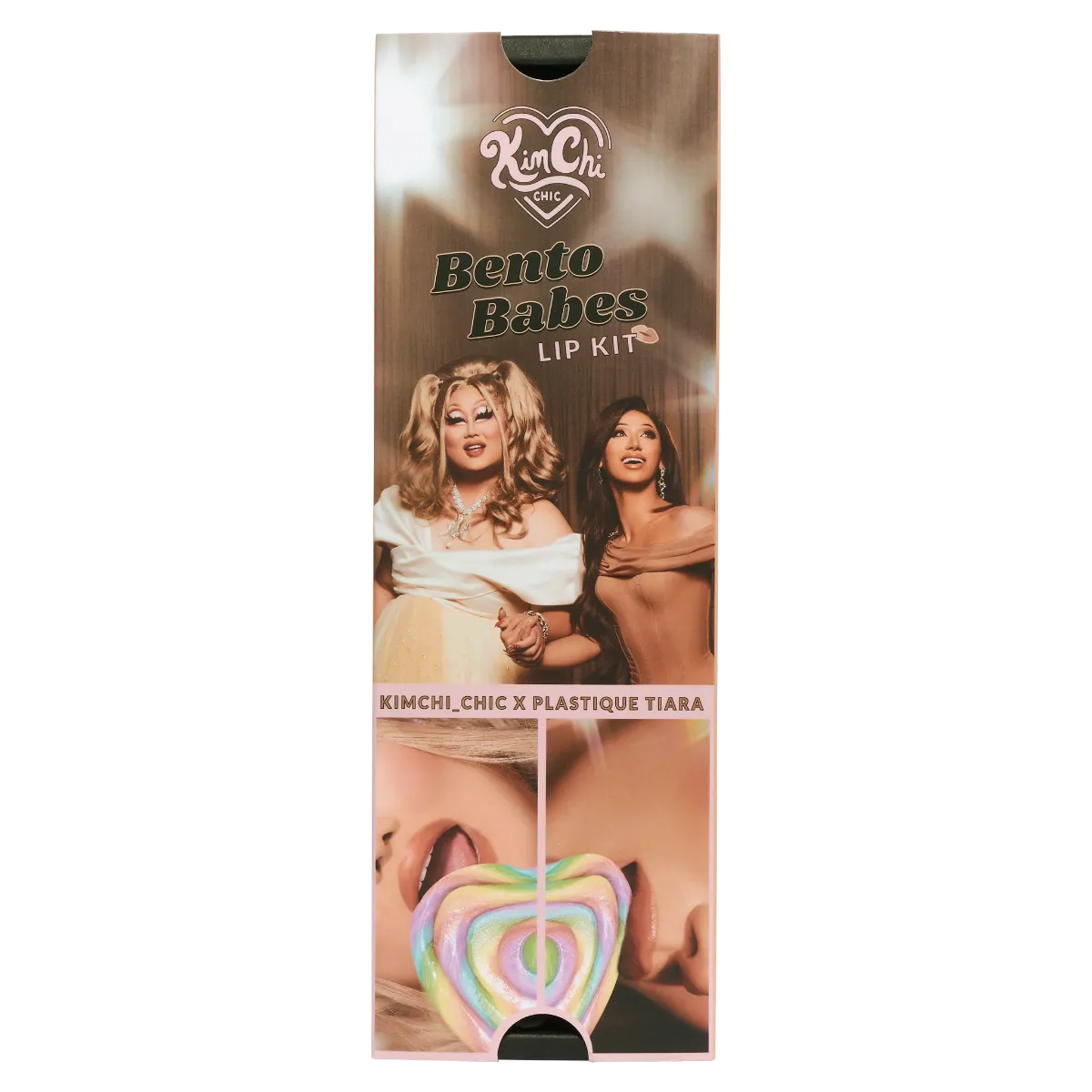 KIMCHI X PLASTIQUE Nude Sensation: Bento Babes Lip Kit