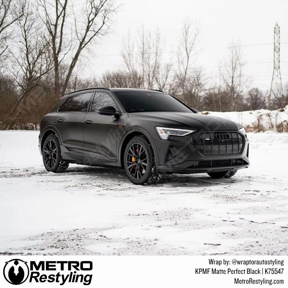 KPMF K75400 Matte Perfect Black Vinyl Wrap | K75547