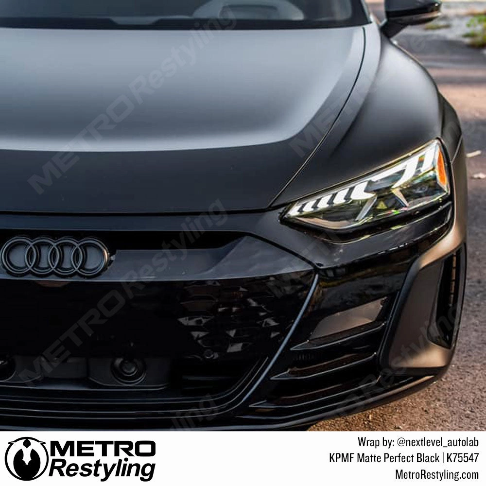 KPMF K75400 Matte Perfect Black Vinyl Wrap | K75547