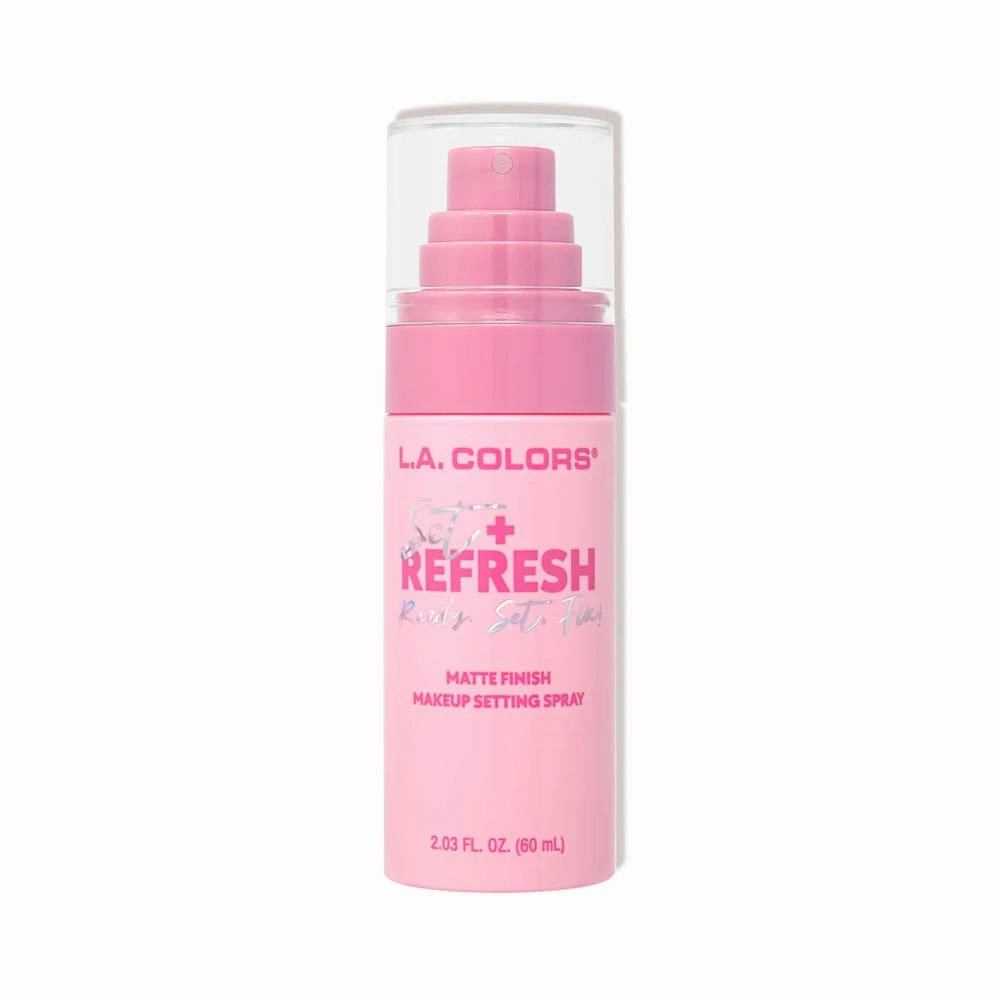 LA Colors Set   Refresh Matte Setting Spray 60ml