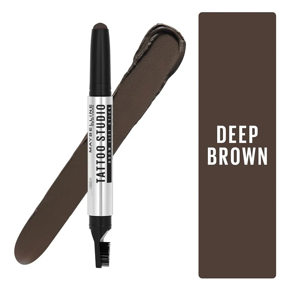 Maybelline Tattoo Studio Brow Lift Stick Deep Brown