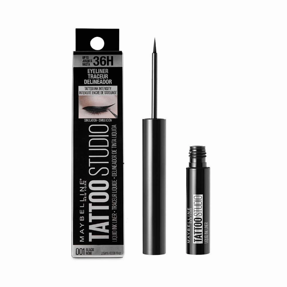 Maybelline Tattoo Studio Liquid Ink Liner 001 Black