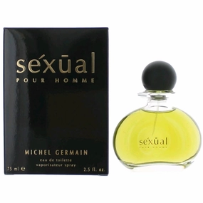 Michel Germain Men's Eau De Toilette Spray - Sexual Fougere Green Fruity Notes, 2.5 oz