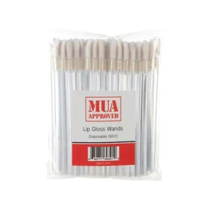 MUA Approved Lip Gloss Applicator 50ct.