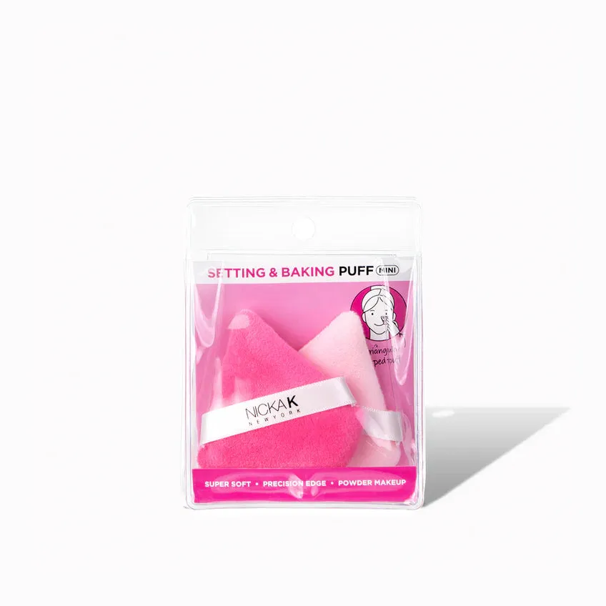 NickaK Setting & Baking Puffs Mini - Choose Your Color