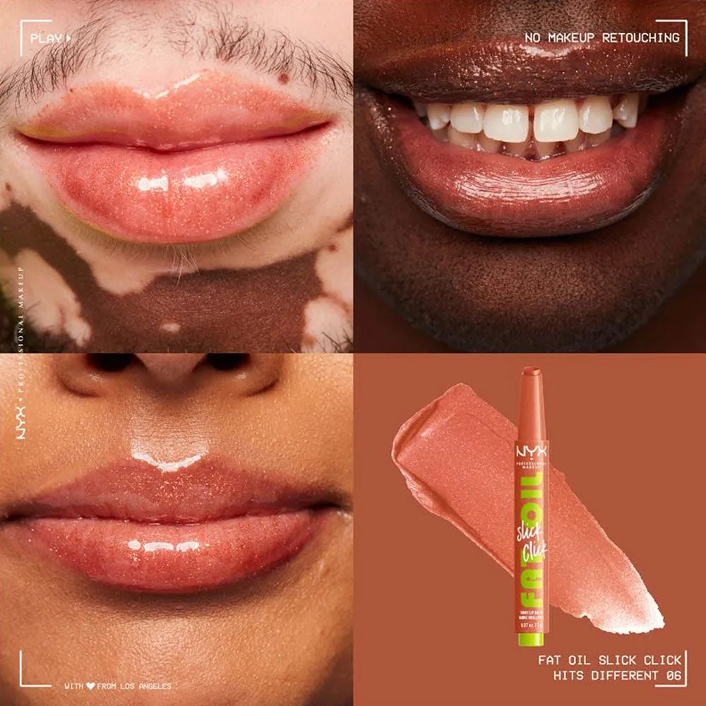 NYX Shiny Lip Balm Fat Oil 06 Hits Different