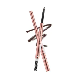 O.TWO.O Natural Soft Mist 3-In-1 Eyebrow Pencil 04 Dark Brown