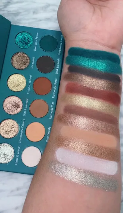 Perfection Dazzling Shimmer Eyeshadow Palette