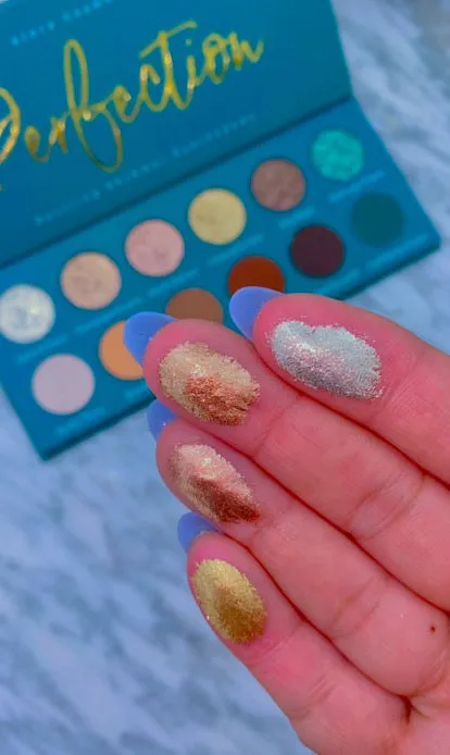 Perfection Dazzling Shimmer Eyeshadow Palette
