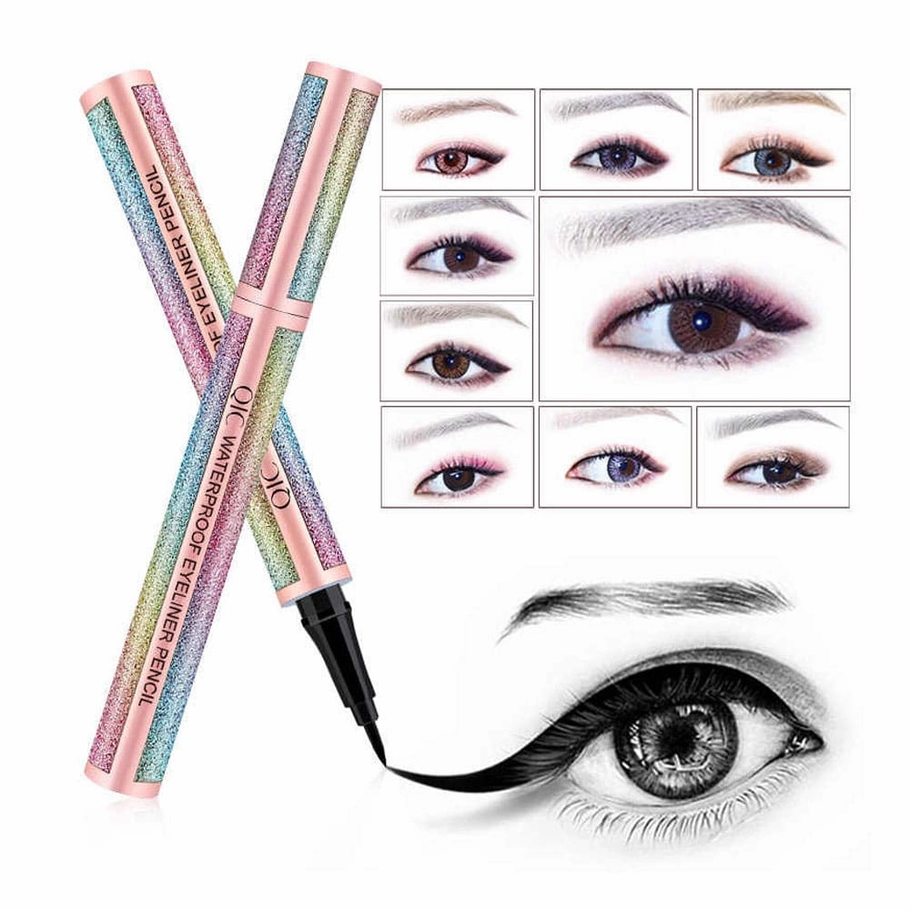 QIC Waterproof Beautiful Eyeliner Black 1ml