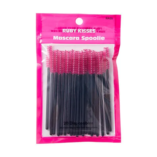 Ruby Kisses Mascara Disposable Spoolie 20ct