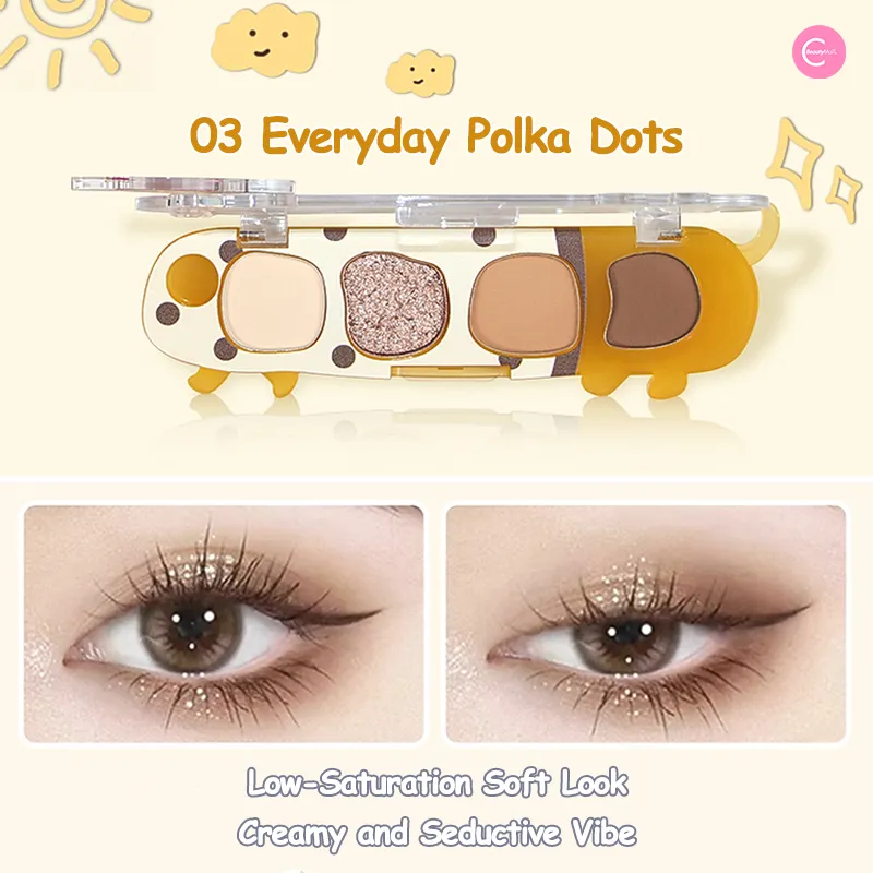 SANFU MYY Little Pup Diary Quad Eyeshadow Palette